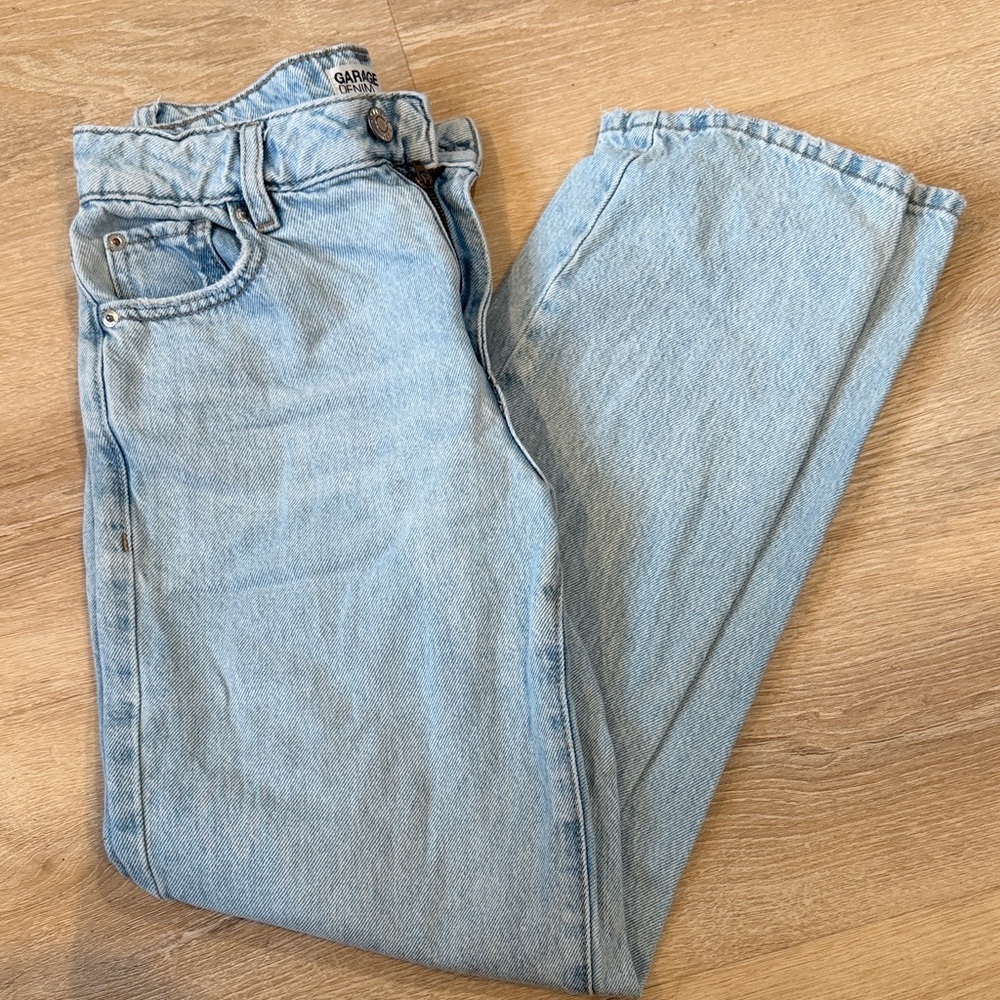 Garage Light Blue Denim Pants